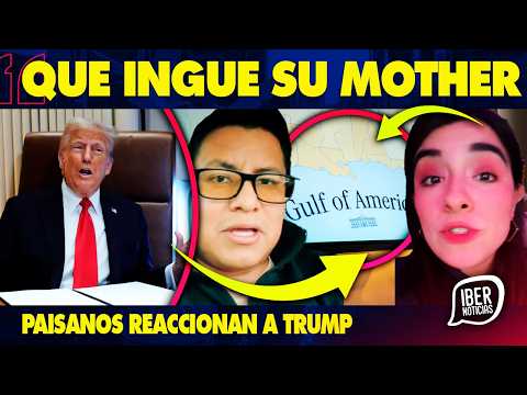 ¡MEXICANOS REACCIONAN ANTE LA JALADA DE TRUMP! SE QUIERE ADUEÑAR DE NUESTROS RECURSOS NATURALES