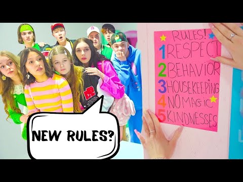 ATURAN BARU DI SEKOLAH BUNNY! SIAPA YANG MELANGGAR 5 ATURAN DAN MENDAPAT MASALAH?