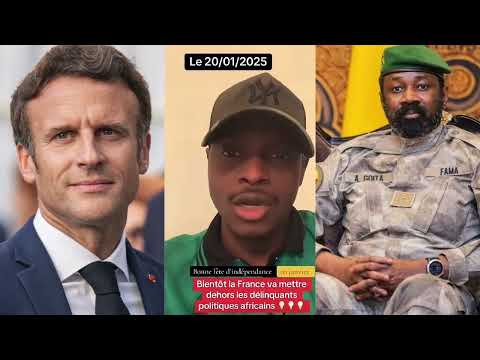 TRÈS TRÈS URGENT : FITINI VS GÉNÉRAL ASSIMI GOÏTA ET EMMANUEL MACRON