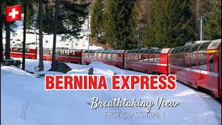 Aboard The World's Most Scenic Train | The Bernina Express from Chur, Switzerland to Tirano Italy