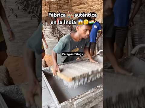 Mi Primer Día de Turista en India visitando una fábrica auténtica 😱🤔🇮🇳