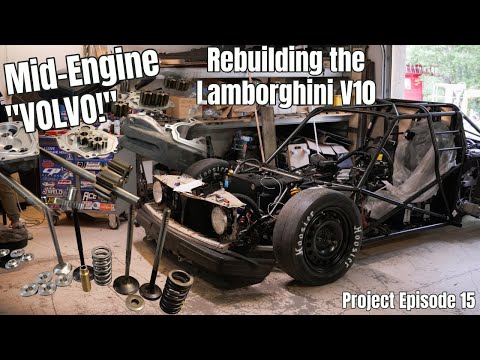 Mid-Engine Volvo Project Update! Start rebuilding the V10!