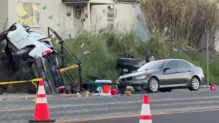 UPDATE: One person dies following a multi-vehicle crash in Atascadero