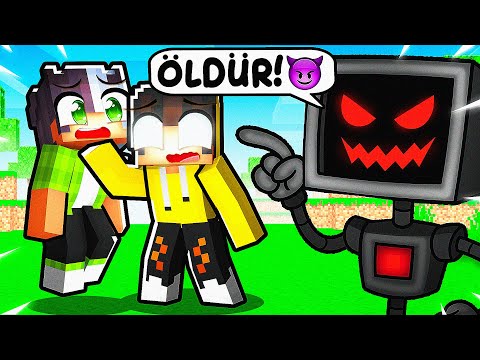 Yapay Zeka Görevlerini Yapamazsan Ölürsün! 🤖💀 | Minecraft