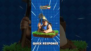 آیا می‌توانید در بازی کلش رویال به یک ماینر واکنش نشان دهید؟ #clashroyale