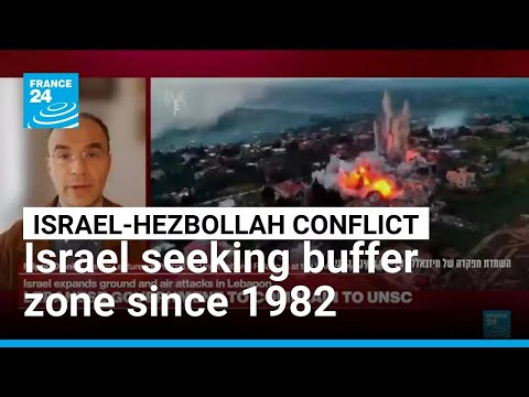 YouTube video thumbnail: Effort to Create Buffer Zone in Lebanon Positions 'Israel as Aggressive Force Requiring Resistance'