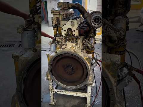 Motor industrial Caterpillar 3406. Fiable y 100x100 mecánico #caterpillar #industrial #motor #short