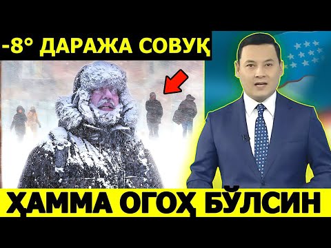 ШОШИЛИНЧ! АХОЛИГА ОГОХЛАНТИРИШ 29-2-ДЕКАБРГАЧА КОР ВА ЁМГИР ЁГАДИ ХАММА КУРСИН