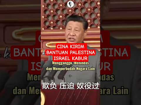Presiden cina xi jinping kirim bantuan ke palestina #palestine #kemanusiaan #cina #xijinping #fyp