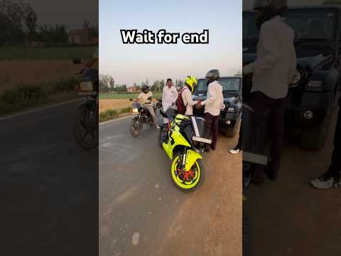 Thar road rage fight #ytshorts #ktmrc200 #rider #shorts