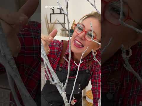 ÁRBOL de NAVIDAD con ramas secas - Decogarden