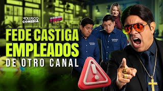 Ministro Fede Castiga a empleados de otro Canal 