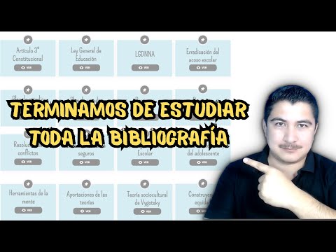Terminamos de estudiar TODA la BIBLIOGRAFÍA propuesta para el EXAMEN de DOCENTES de PRIMARIA