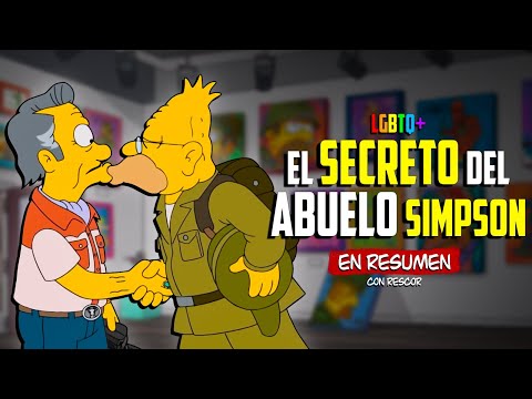 Los Simpson: ¿EL ABUELO ES GAY? | Mes del Orgullo | En resumen con Rescor