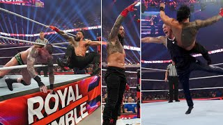 Royal Rumble 2024 Shocking Ending 🔥 Rock Attack Roman Reigns After Royal Rumble 2024