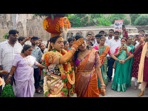 Bonam rakesh Anna Bonam Dance at Golconda Bonalu 2025 | #Bonalu2025 #rakesh anna bonam 2025
