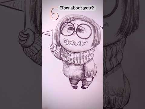 What goes with a sad expression on a sad day?#drawing #inside out #shortsart