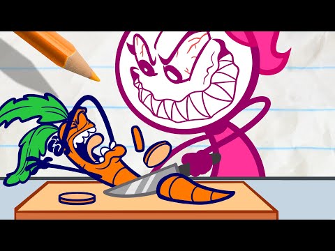 Hard Act To Swallow And More Pencilmation! | Animation | Cartoons | Pencilmation