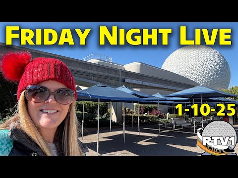 Friday Night Live Stream Announcement - 1-10-25 - Walt Disney World