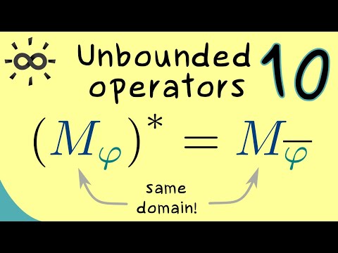 Unbounded Operators 10 | Adjoint of Multiplication Operator