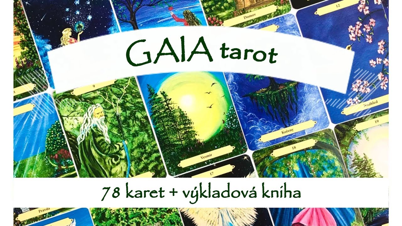 GAIA tarot (78 karet + výkladová kniha)
