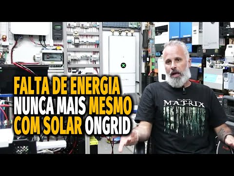 ⚡Falta Energia? Como Criar um Sistema de Backup para Energia Solar mesmo com On Grid!