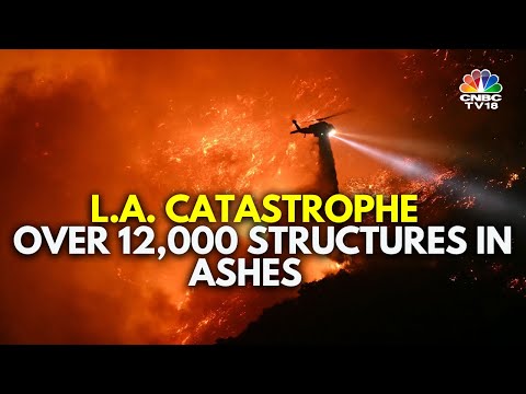 L.A. Wildfire | Palisades Fire Expands | Widespread Havoc Across California | N18G | CNBC-TV18