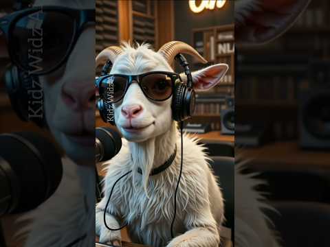 Eid Mubarak 🌛 🌛 From a cute goat, #aishorts #babyanimad #shortsvideo#eiduladha2025#eidvibes