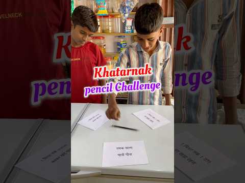 Pencil spin challenge #shortvideo #funny #challenge #youtubeshorts