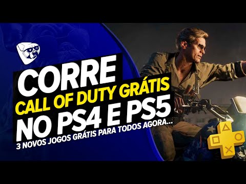 CORRE! 3 JOGOS GRÁTIS NO PS4 e PS5 AGORA! SÓ BAIXAR e JOGAR, TEM AAA Na FAIXA Para TODO MUNDO