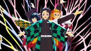 【鬼滅の刃MMD】Cat's Eye ED『Dancing With The Sunshine』【Demon Slayer MMD】