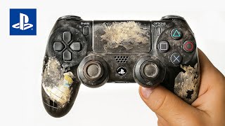 Restoration and repair of the Broken PlayStation 4 Controller DualShock 4 Repair #asmr
