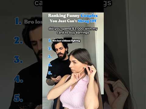 Ranking Funny Couples You Just Can't Shrug Off #funnyvideo #couple #ranking