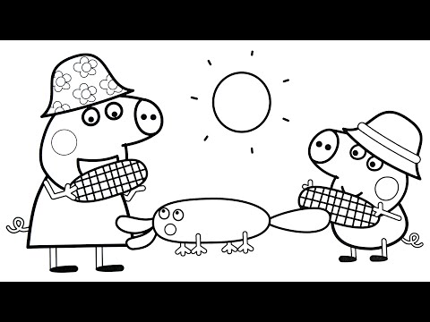 Baby Shark Song | VoVing Coloring Nursery Rhymes & Kids Songs