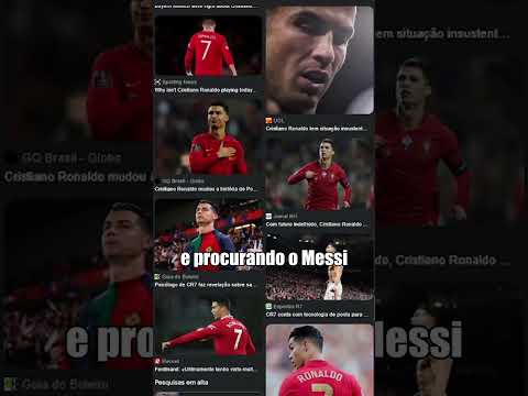 DESAFIO Se eu encontrar MESSI, o vídeo acaba - CR7 #shorts