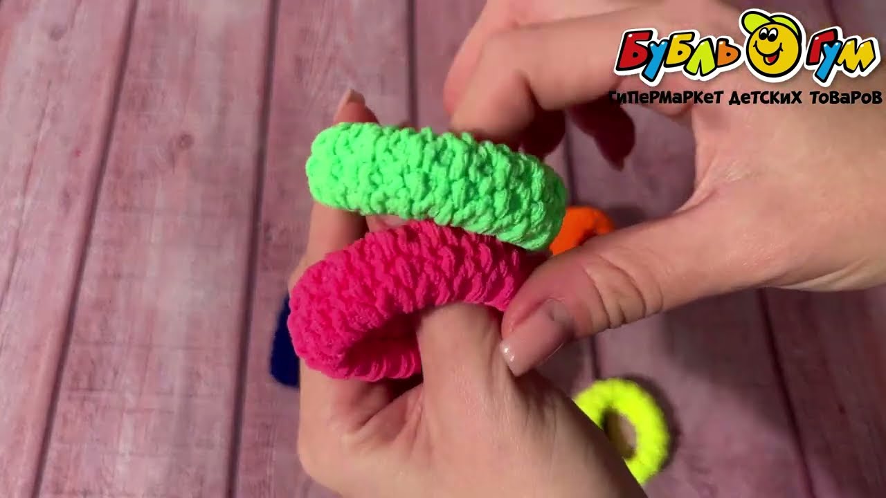 Резинки разноцветные 12шт в ассортименте - видео