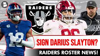 LOVE This Raiders News + Should Las Vegas Sign Darius Slayton After Released By Giants?
