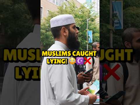 MUSLIMS CAUGHT LYING! 😳☪️❌