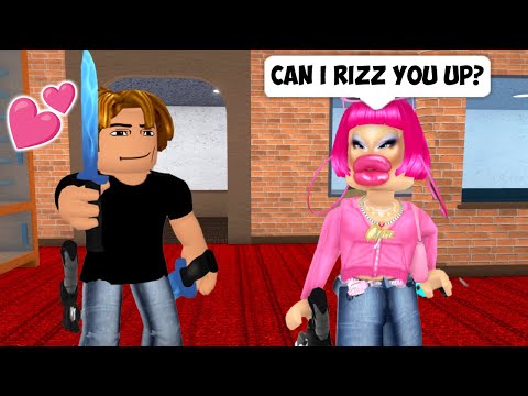 RIZZING up PLAYERS in MURDER MYSTERY 2!