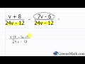 Adding and Subtracting Rational Expressions Explained