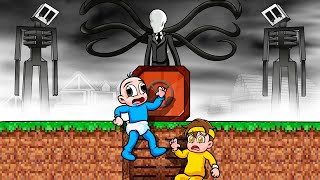 NIEBLA TERRORÍFICA vs el BÚNKER SECRETO en Minecraft 😱 BEBE NOOB