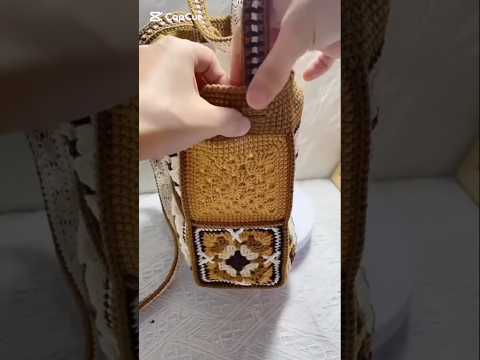 Crochet handbag