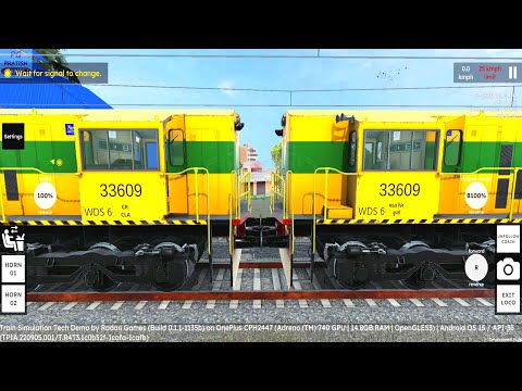 Goods Train Accident in RG Train Tech Demo Android Gameplay | Indian Train Simulator | Train Games