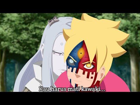 Boruto keluarkan mode baru melihat naruto dan hinata dibuang kawaki kedimensi lain - Ch. 77