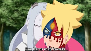 Boruto keluarkan mode baru melihat naruto dan hinata dibuang kawaki kedimensi lain - Ch. 77