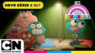O Incrível Mundo de Gumball | Umas férias de gritos | Festival do Verão 🌞 | Cartoon Network