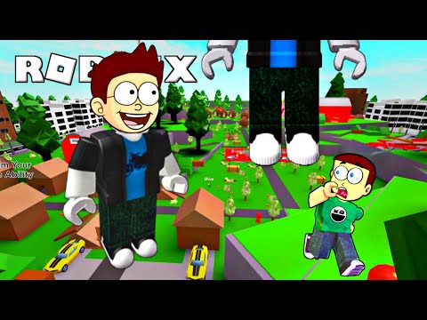 Who is Giant ? 🤔 Roblox Eat and Destroy | Shiva and Kanzo Gameplay