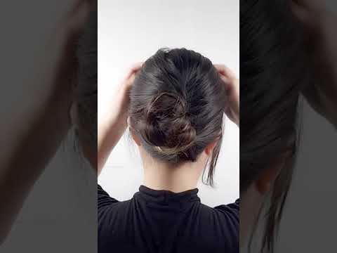 올림머리 예뻐보이는 올림머리 두상까지 예뻐보여요~#hairstyle #hair #koreastyle