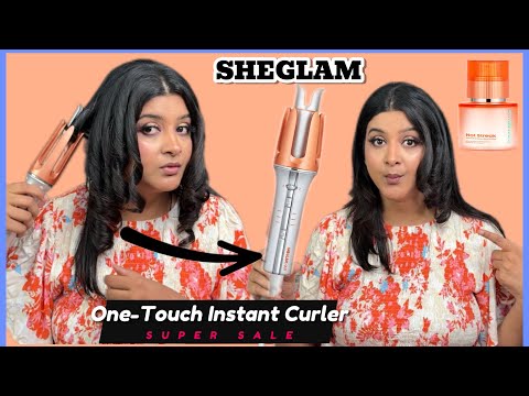 SHEGLAM ONE TOUCH INSTANT CURLER | Quick & Easy Hairstyling | Review