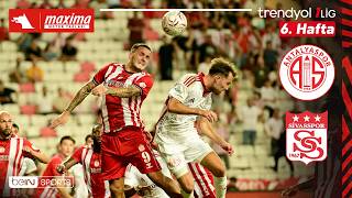Antalyaspor - Sivasspor | 6. Hafta Maç ÖZETİ | Trendyol 1. Lig - 2026/27